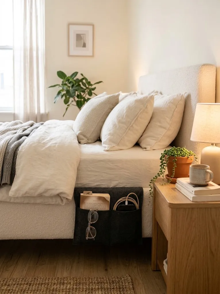 Bedside Storage Pockets