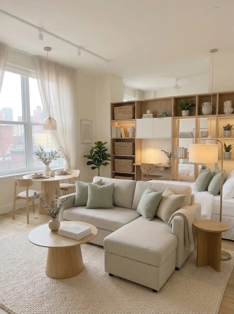 L-Shaped Furniture Arrangement