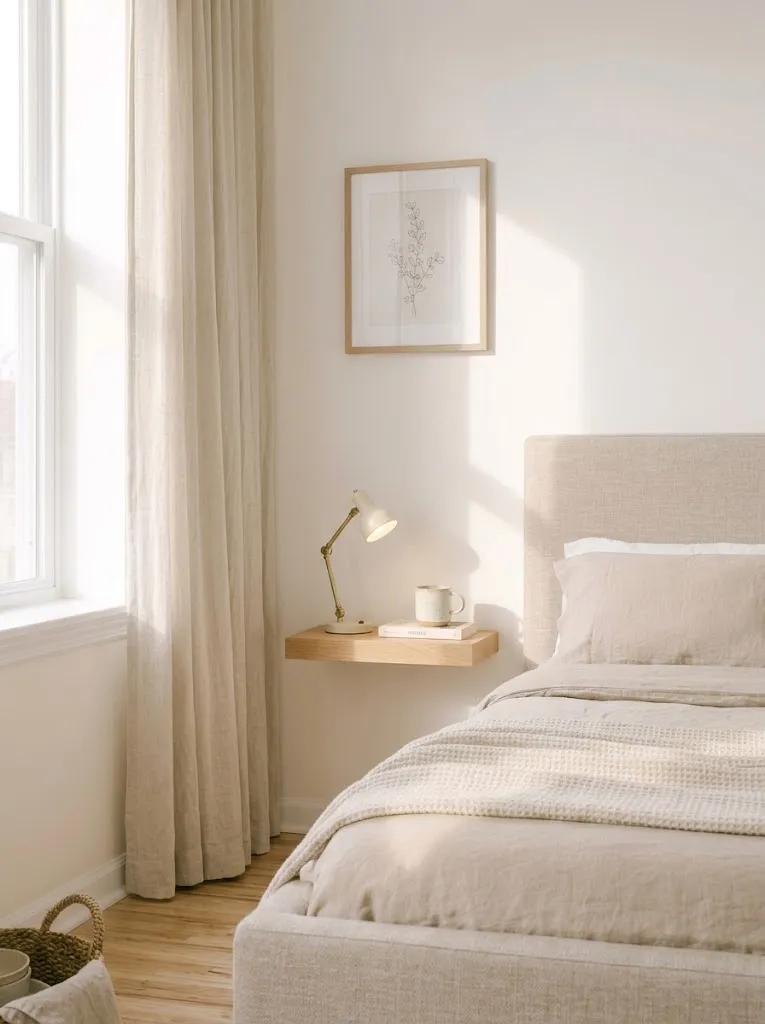 Wall-Mounted Nightstand